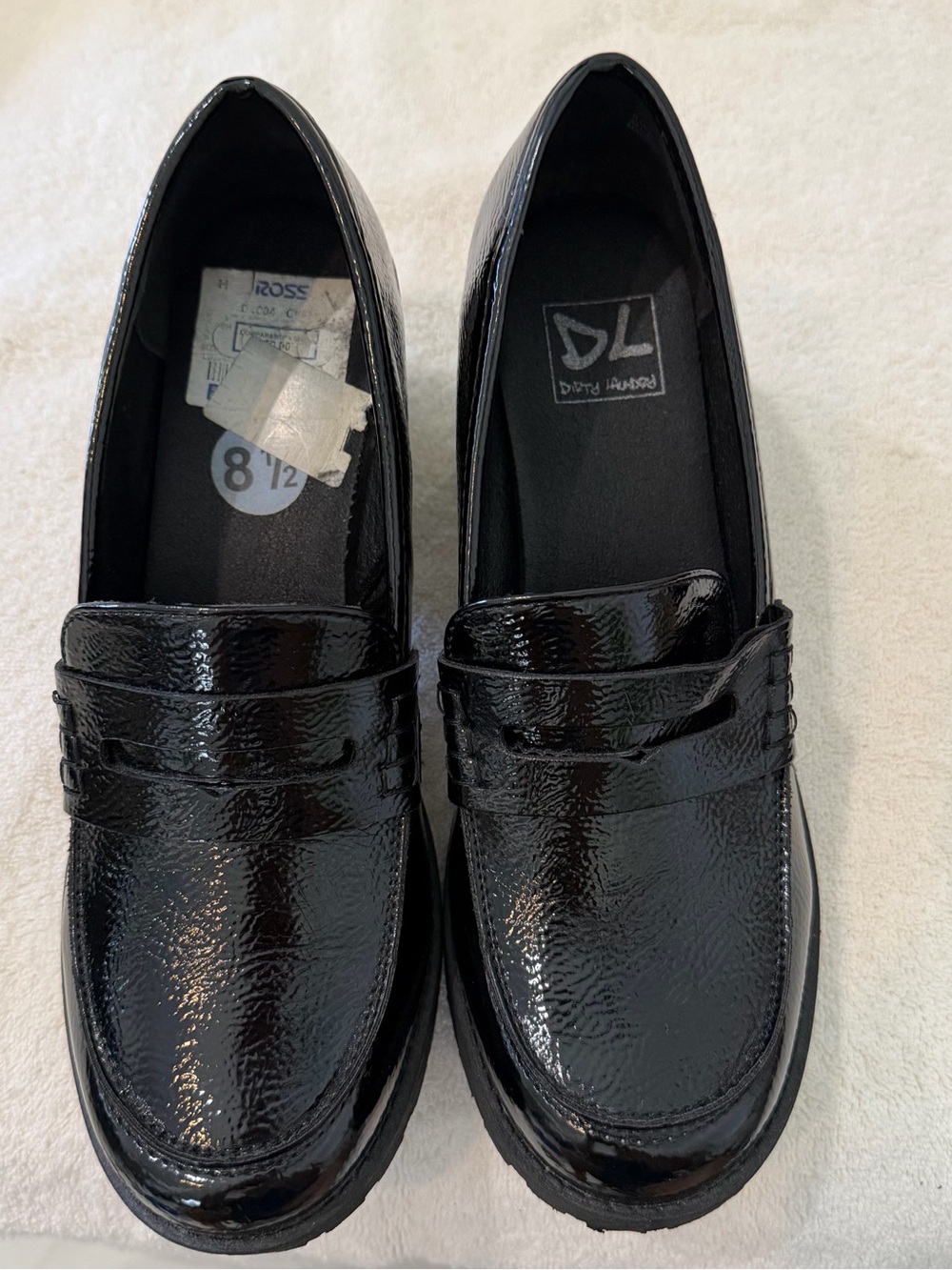 Black Patent Penny Loafers